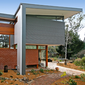 This project involved the alterations and additions of a modest brick residence built in 1951.
